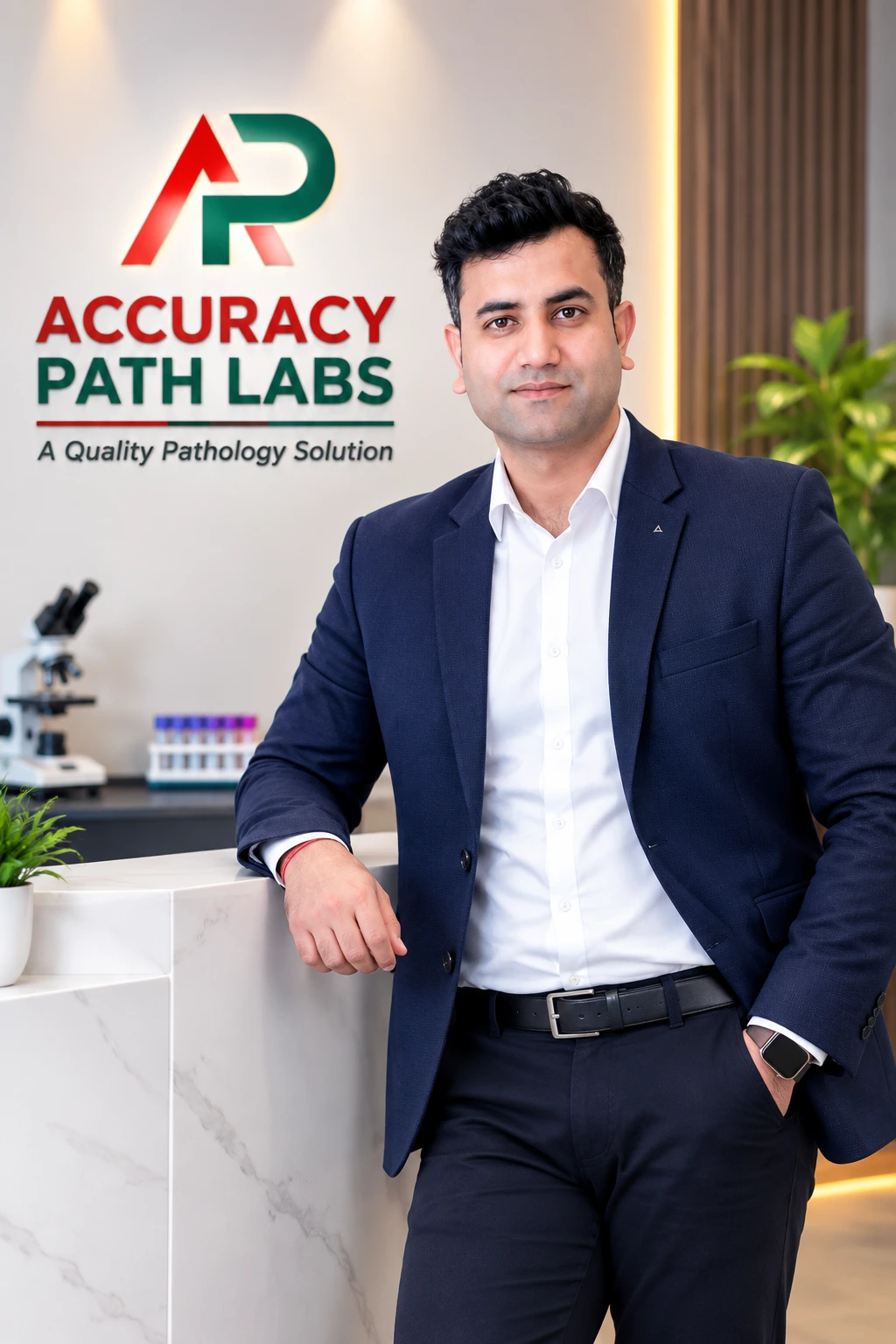 Ashish Sharma - Founder, Accuracy Path Lab
